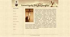 Desktop Screenshot of karmel-zakopane.pl